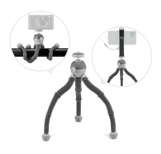 JOBYPodZilla™ M キットマルチデバイス対応[グレー]