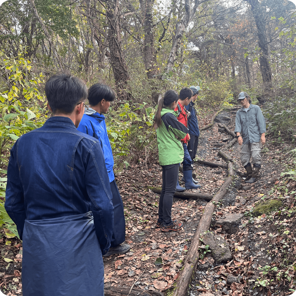 トレイル観察会